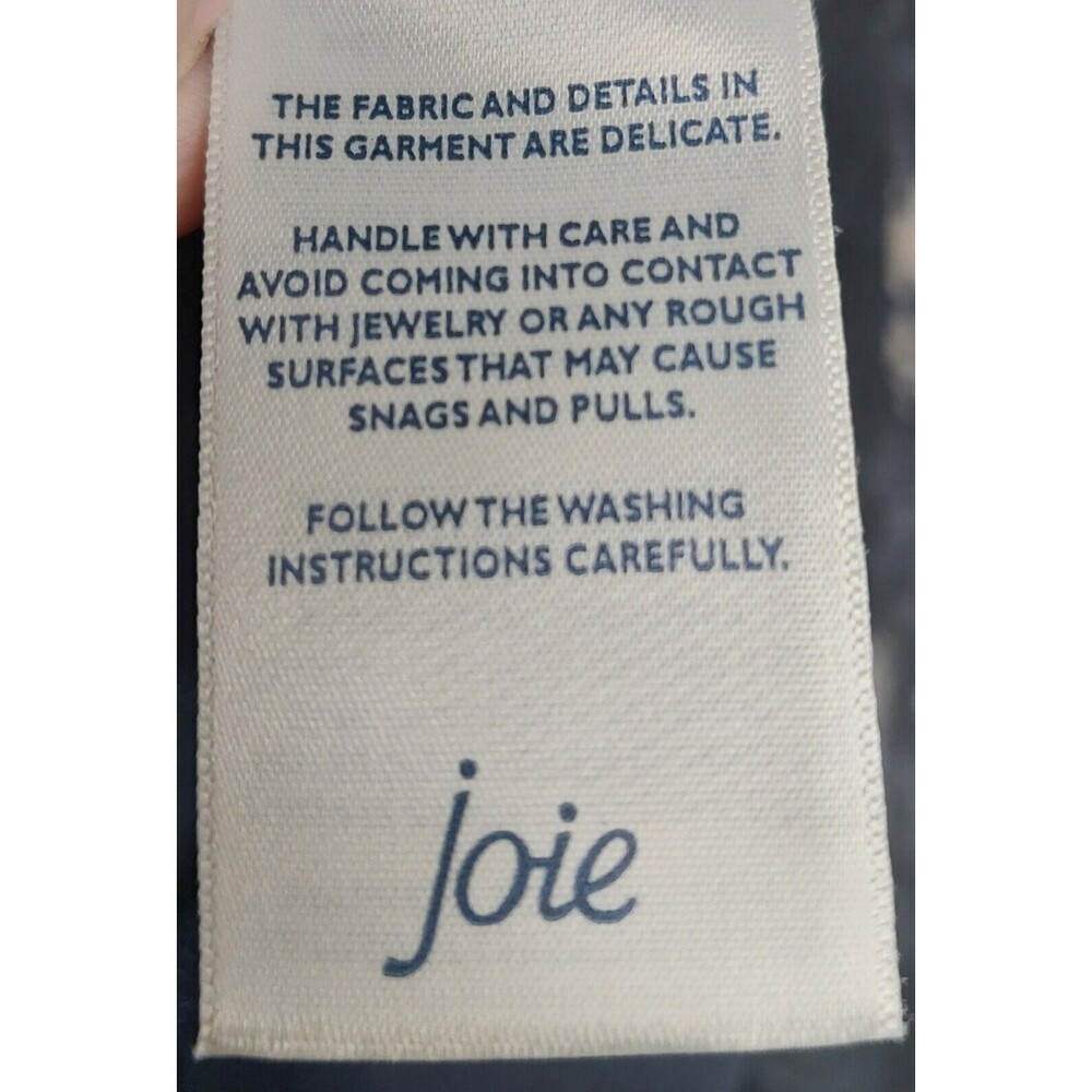 Joie Baltic Floral Print Sleeveless Mini Dress - Blue White - Size Medium NWOT - Picture 10 of 11